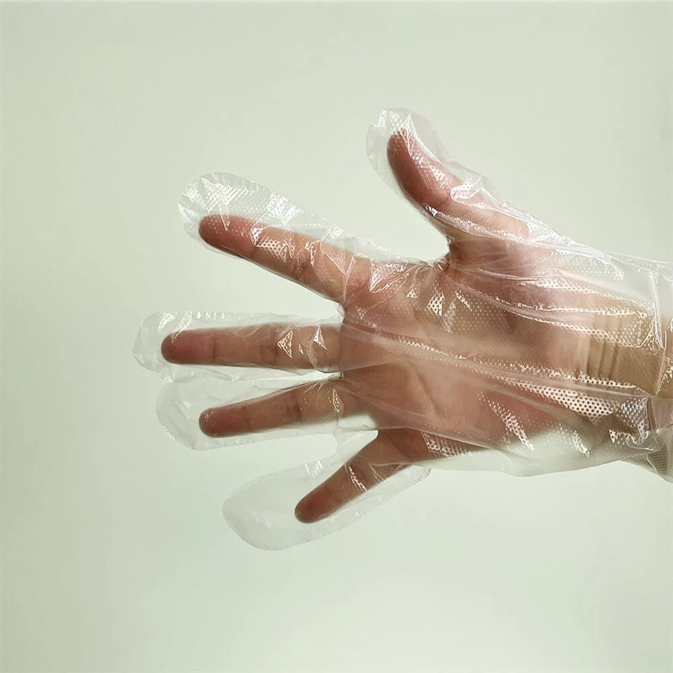 disposable plastic gloves