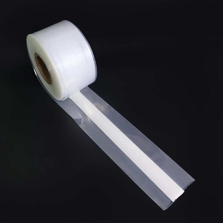 Slitterable roll plastic transparent layflat tubing