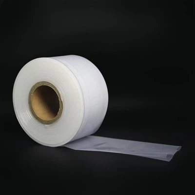 Przezroczysta rurka polietylenowa o płaskim kształcie